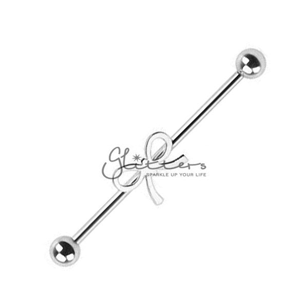 14GA 316L Surgical Steel Ribbon Industrial Barbells