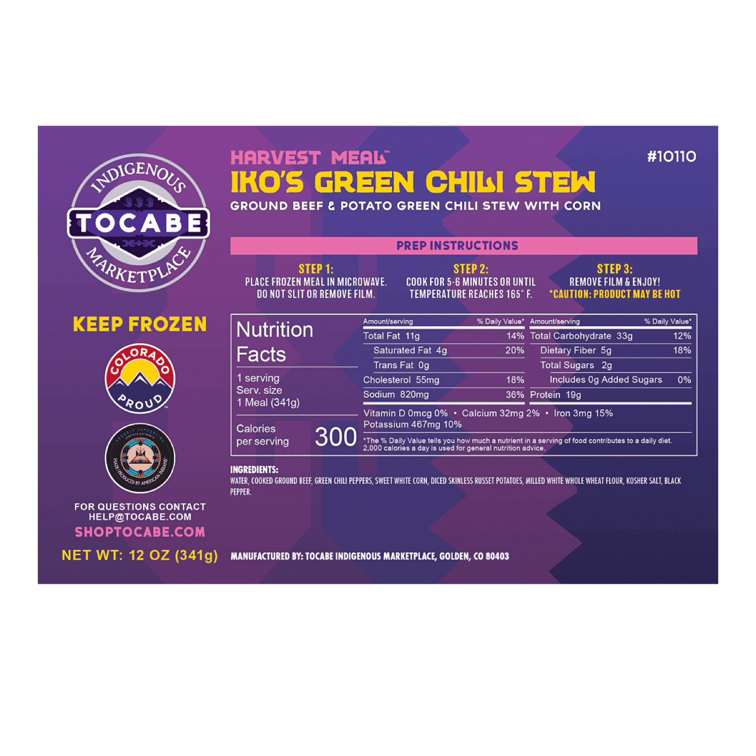 Iko's  Green Chili Stew