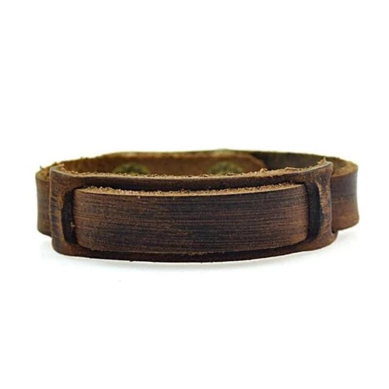 Classic Rustic Leather Bracelets