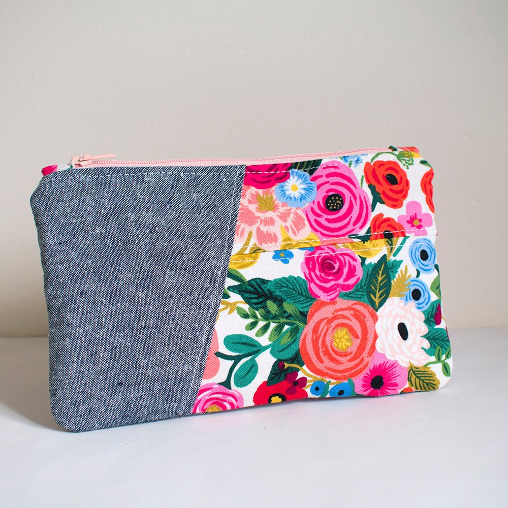 June Pouch PDF Sewing Pattern Includes SVG file & Sew along video