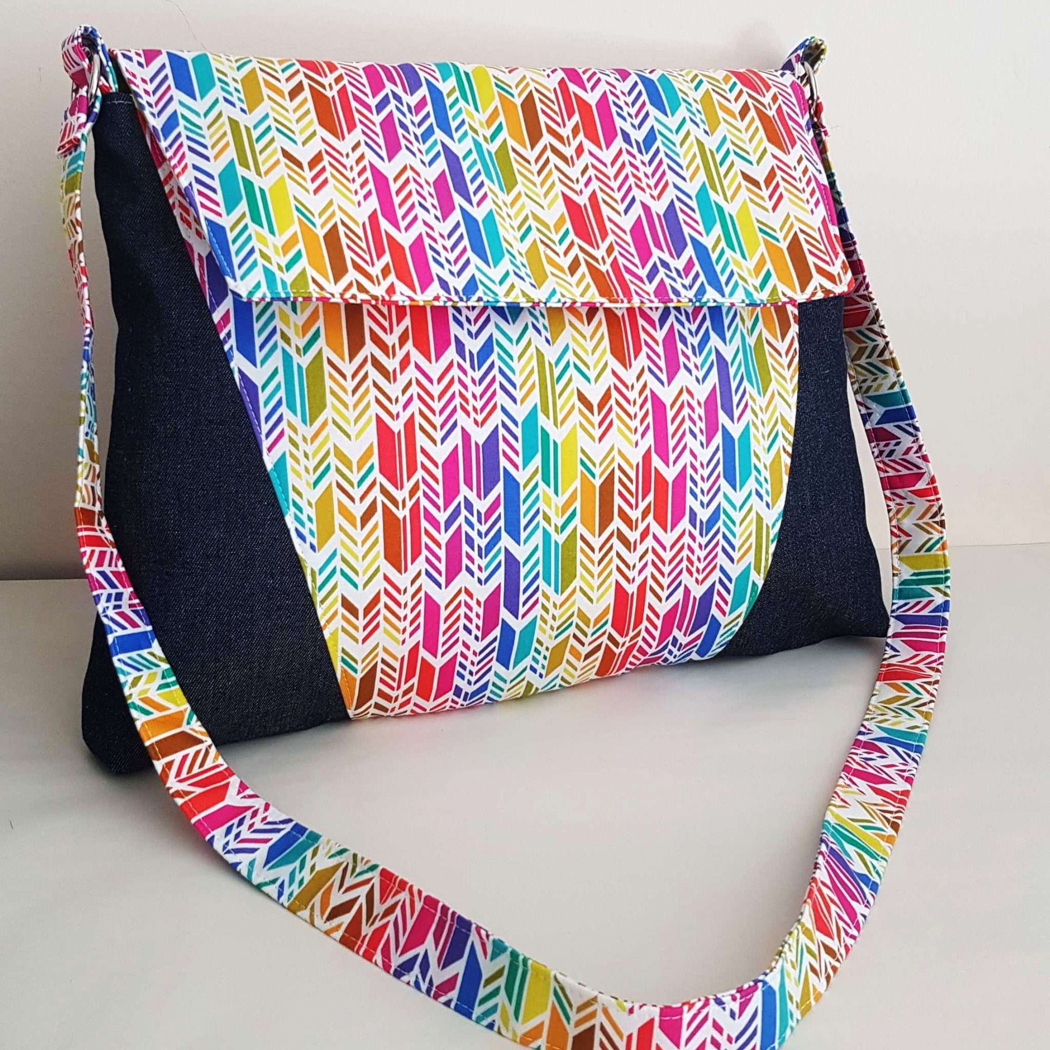 Luna Bag with Laptop Bag Size PDF Sewing Pattern