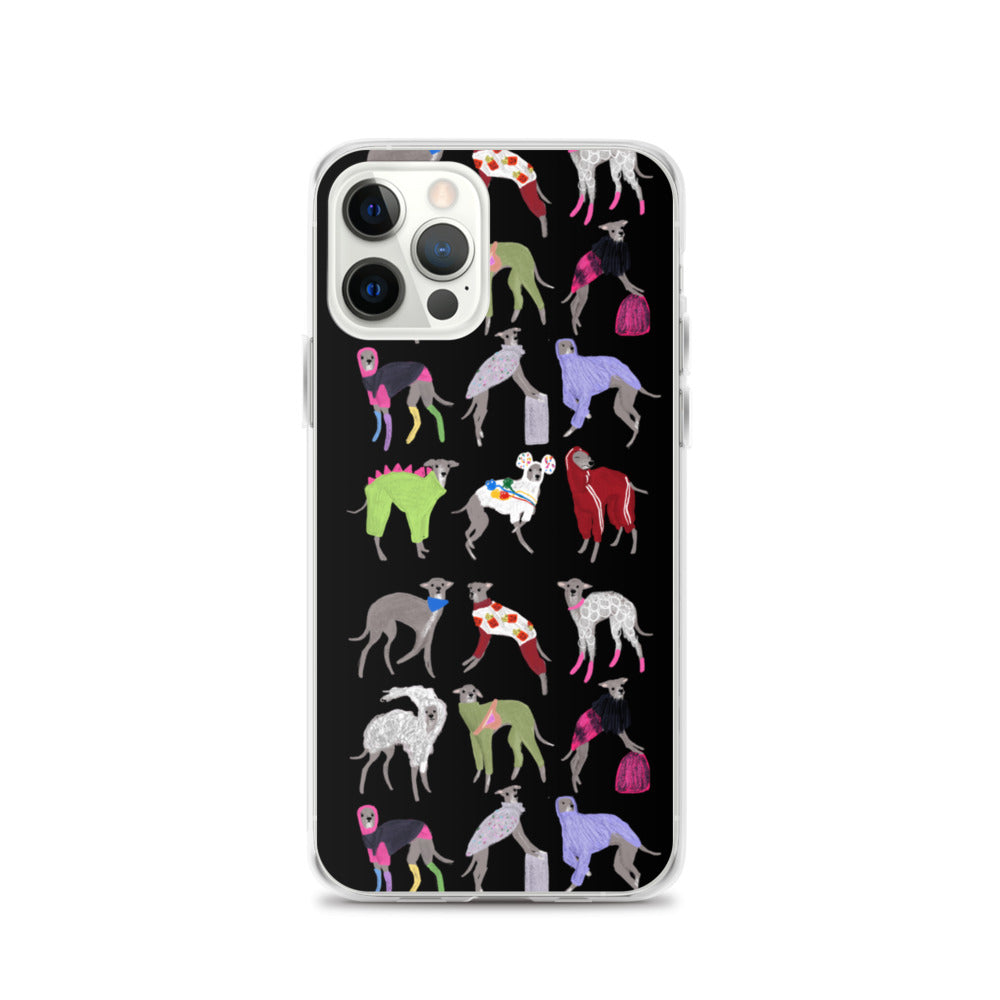 iPhone Case -  Black Fashion Tika