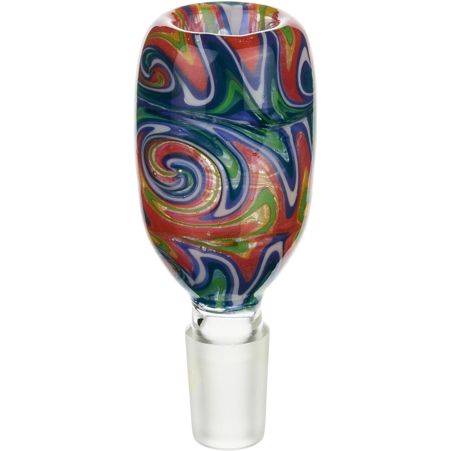 14mm Reversal Wigwag Heady Long Male Bowl