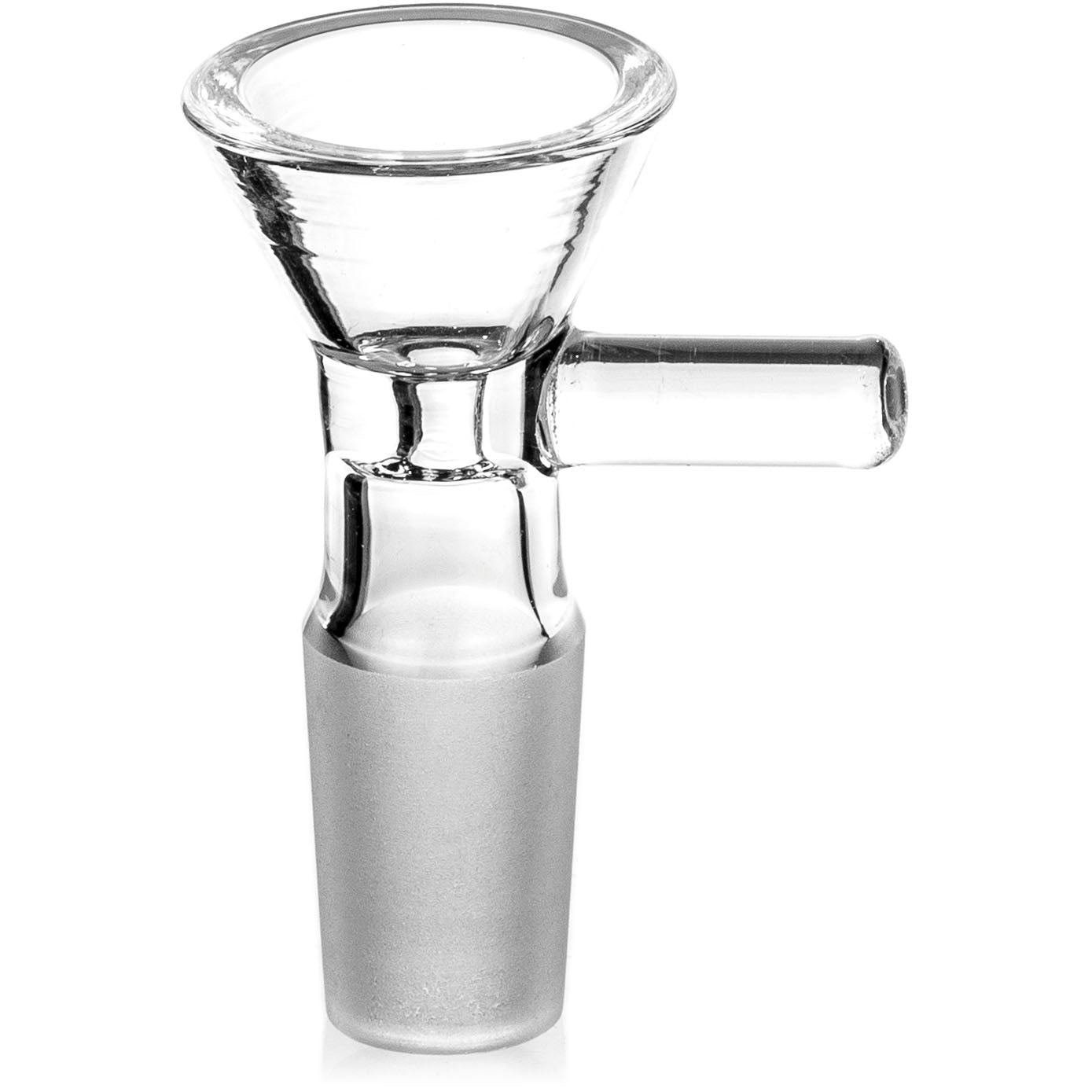 14mm Clear Handle Funnel Bowl
