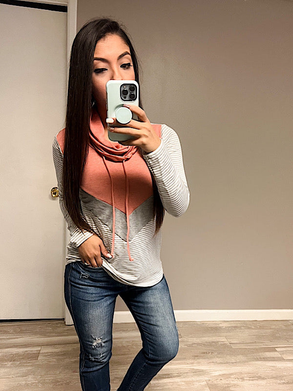 *New* Cowl neck sweatshirt