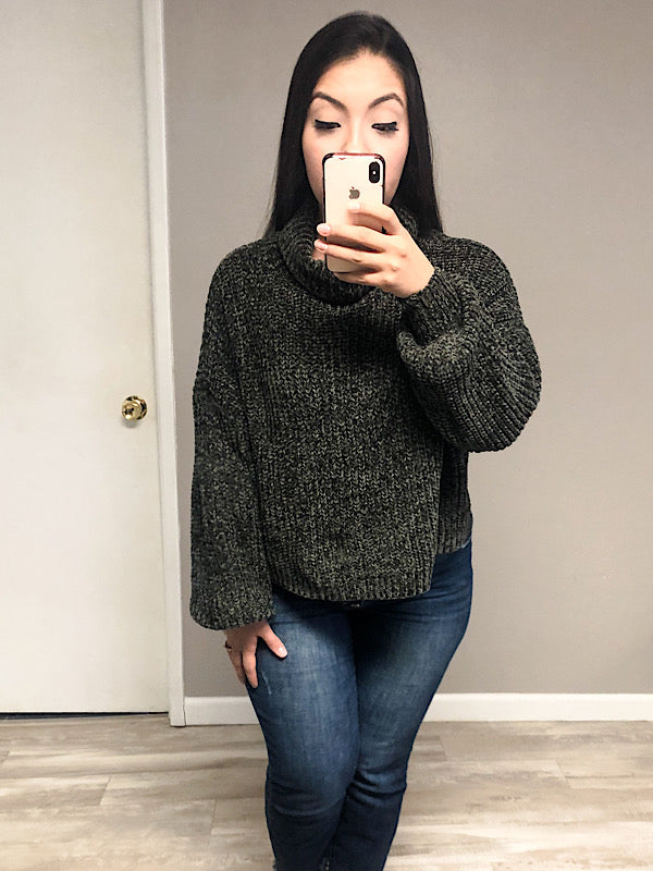*New* Cowl Neck sweater