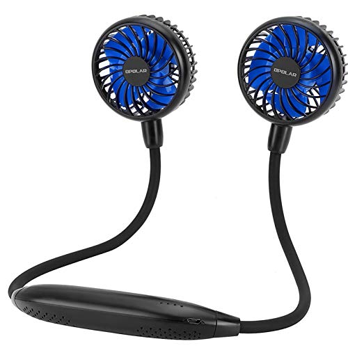 OPOLAR 2600mAh Neck Fan with 6 Speeds Airflow, Ultra Quiet