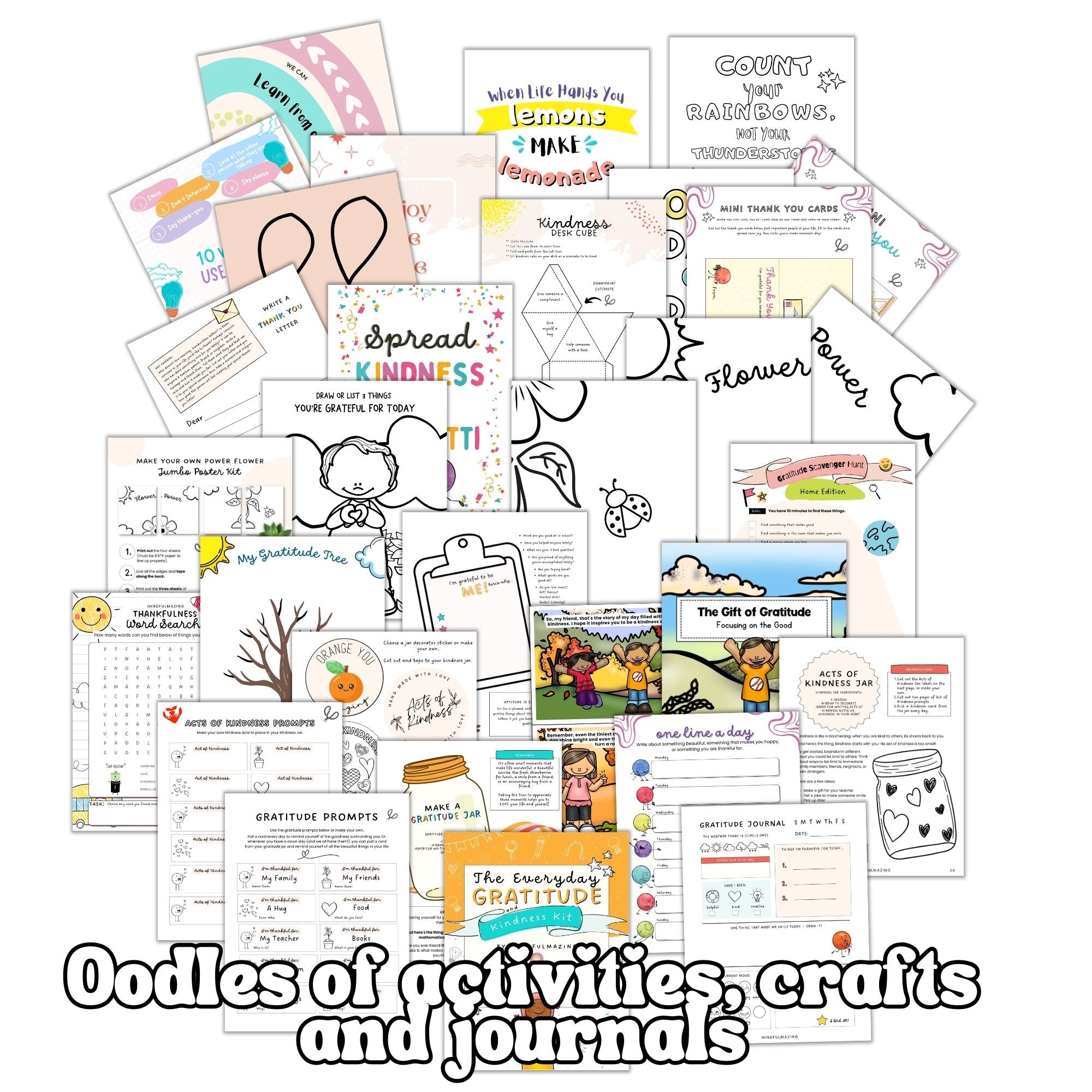 Gratitude Toolkit for Kids PDF (ages 4-11)