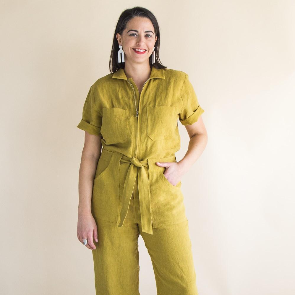 Blanca Flight Suit Sewing pattern
