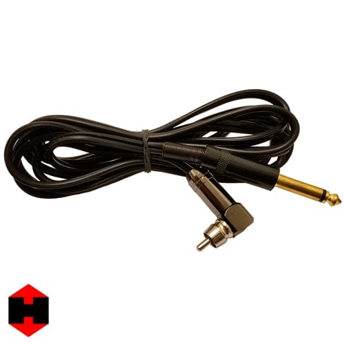 8ft Silicone Right Angle RCA Cord