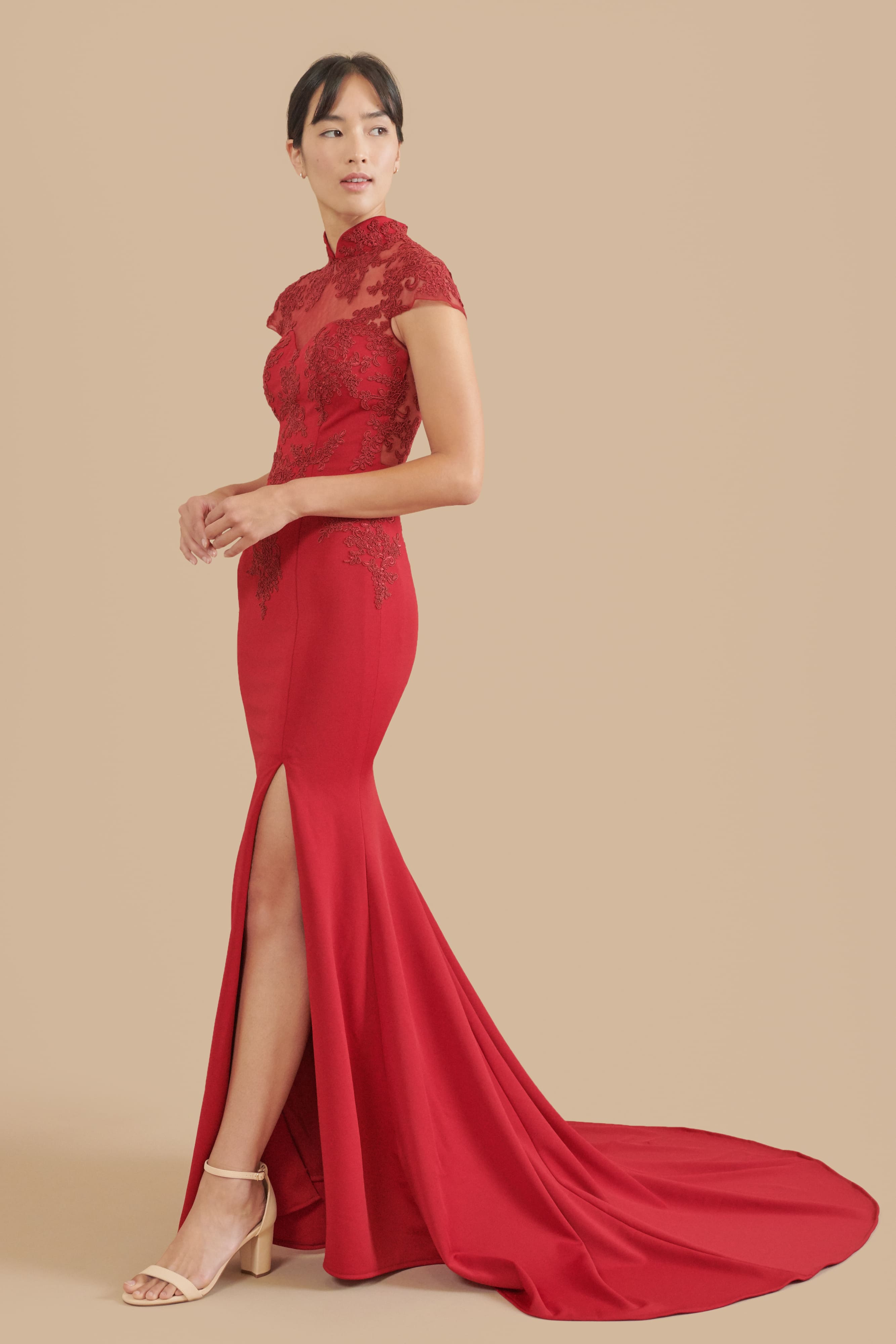 Amal Bespoke Dress | Modern Wedding Cheongsam