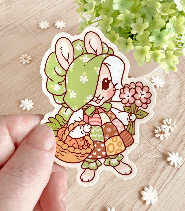 Bonny Bunny Vinyl Sticker