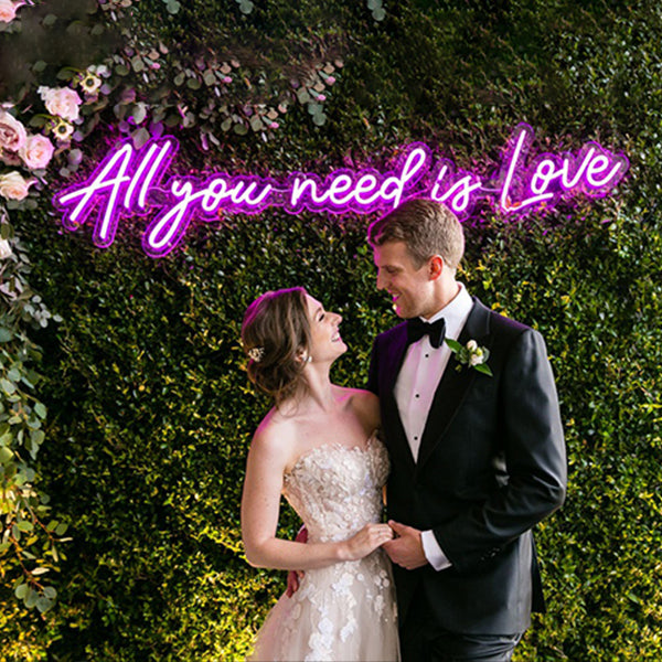 All you need is Love - LED Neon Signs