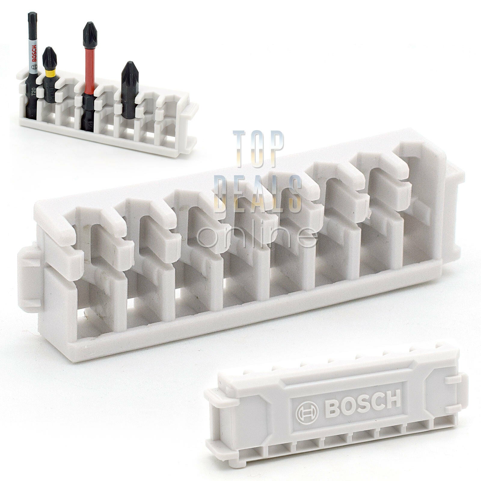 Bosch 8 Bit Screwdriver Bit Holder 50mm or 25mm Fits Most Hex Screwdriver Bits