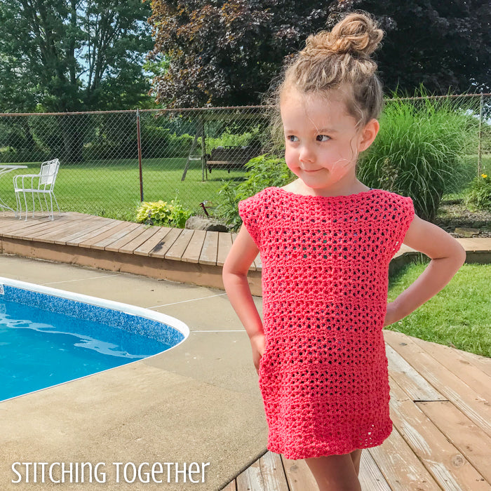 Adelaide Easy Crochet Girl Dress Pattern