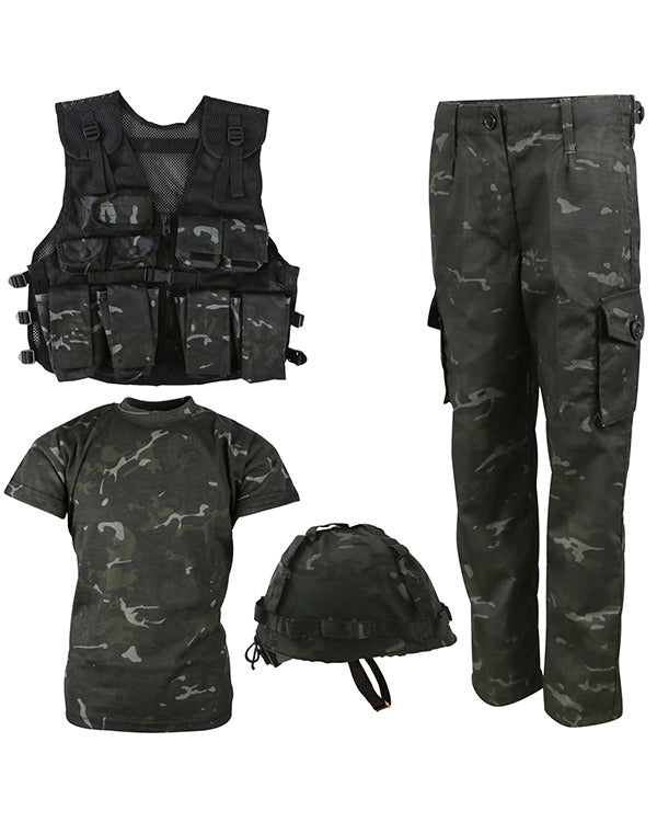 .Kids Number 1 Army Combo Set - BTP Black