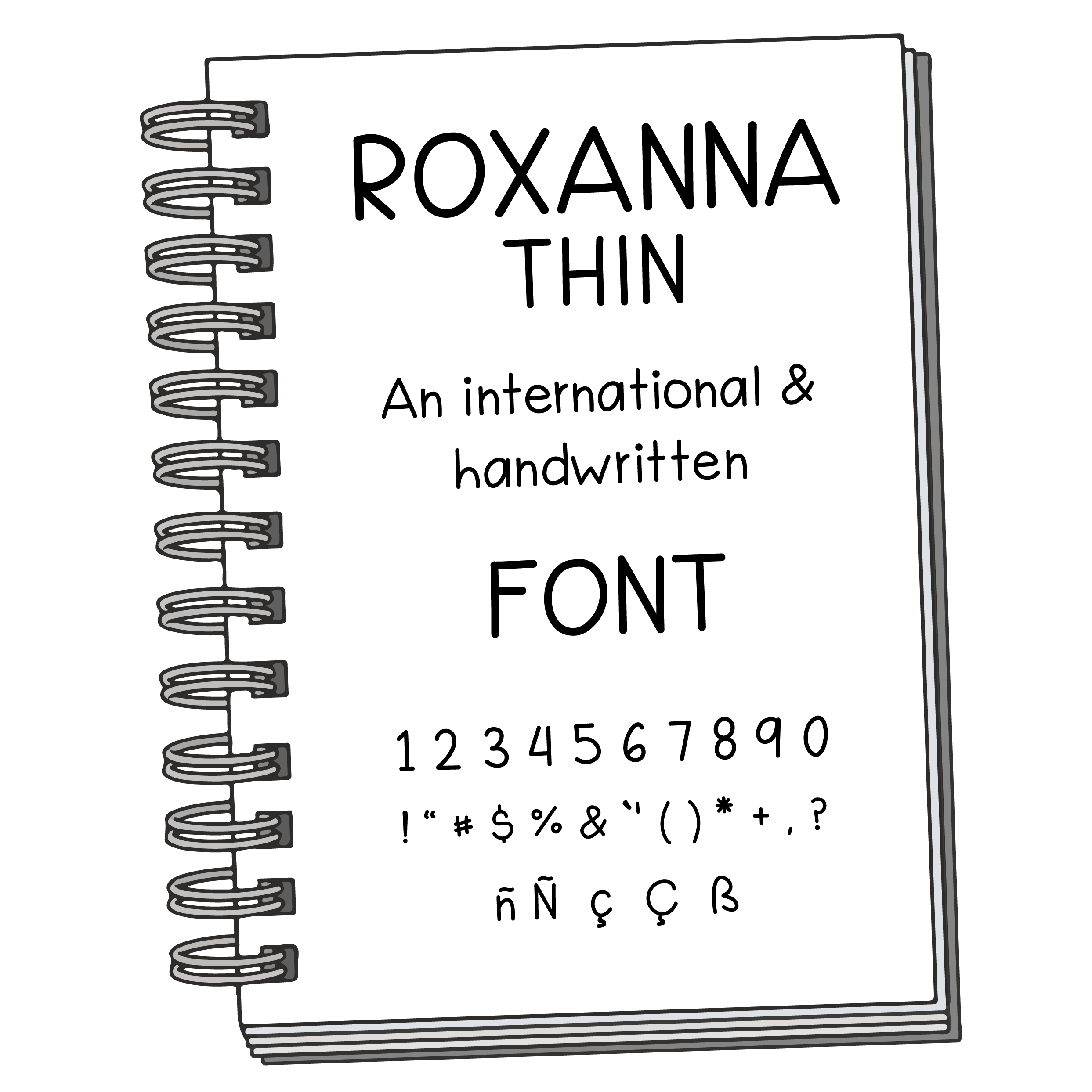 Font: Roxanna Thin