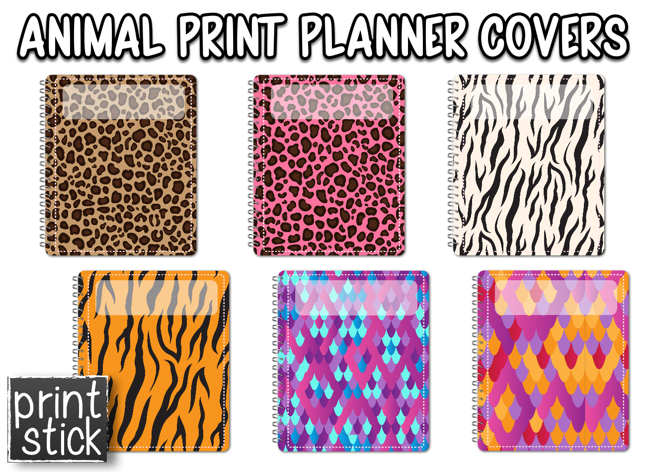 Covers for Planners - Animal Print