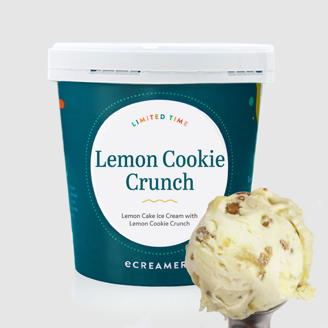 1 Pint - Lemon Cookie Crunch