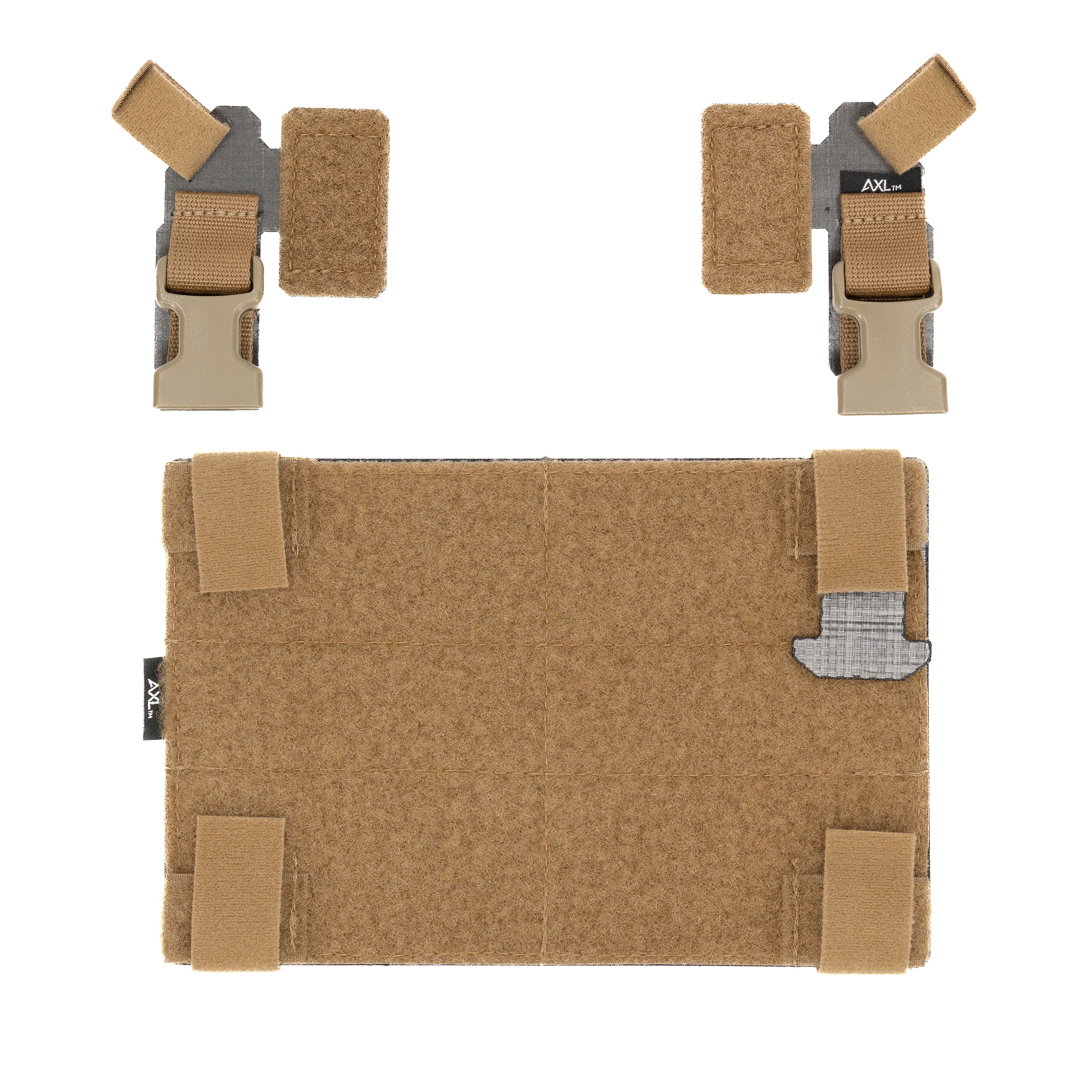 Adaptive Vest Placard (AVP) for Crye Precision® JPC™ 1.0 & MOLLE Carriers | Coyote