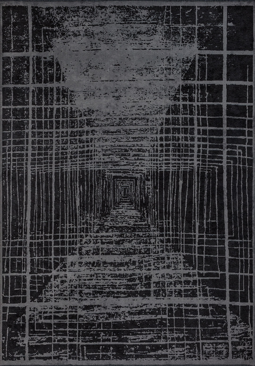 Bari Black - Grey Rug