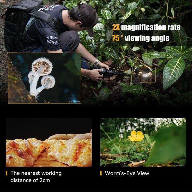 AstrHori 28mm F13 2X 360° Rotating Macro Probe Lens