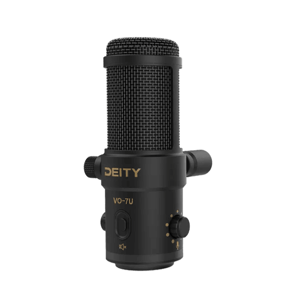 Deity VO-7U Dynamic USB Streamer Microphone with Desktop Tripod