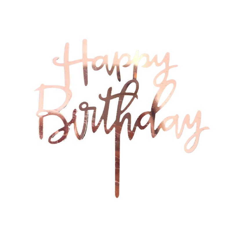 Happy Birthday Topper Tag
