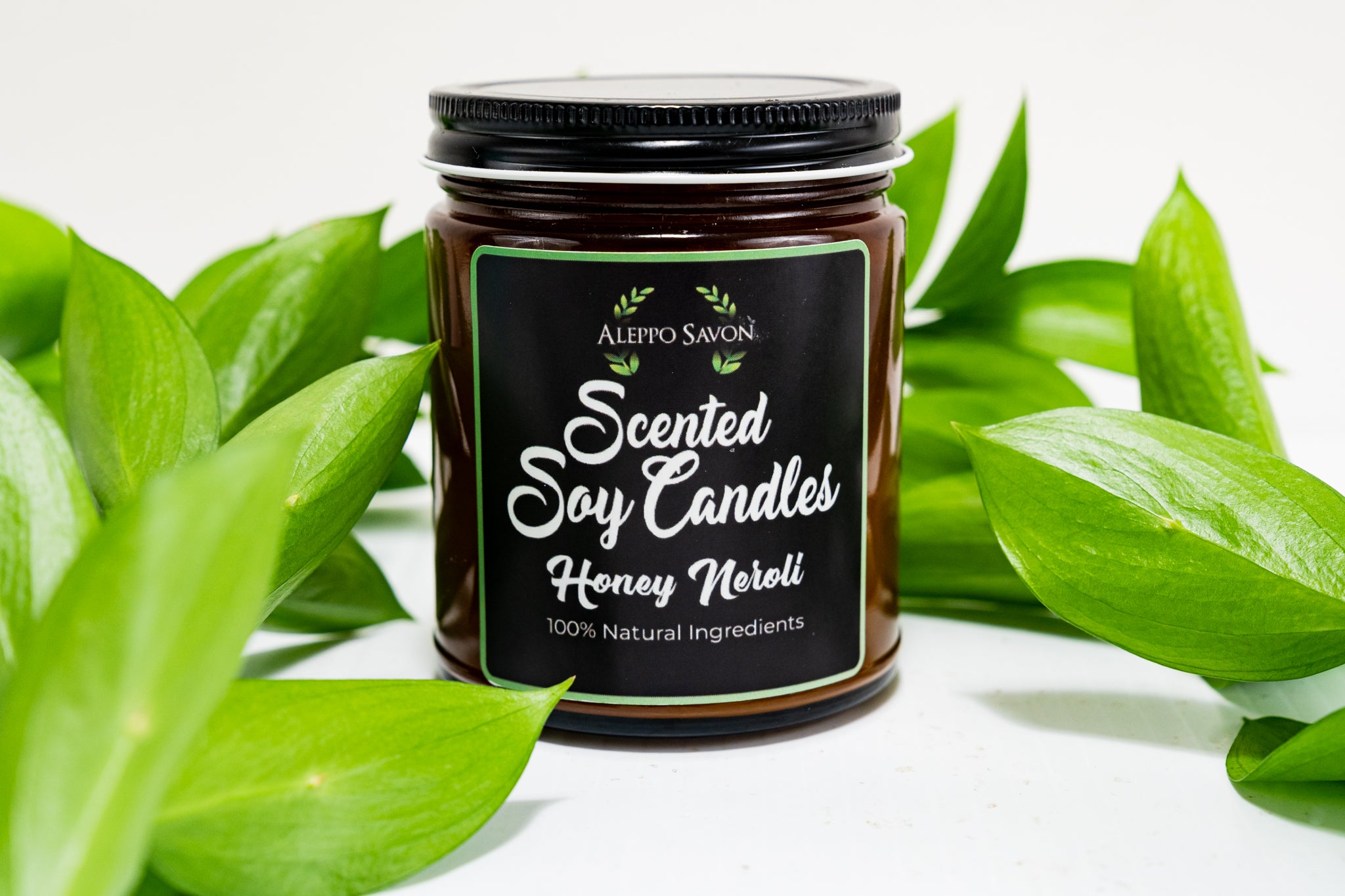 Scented Soy Candle - Honey Neroli