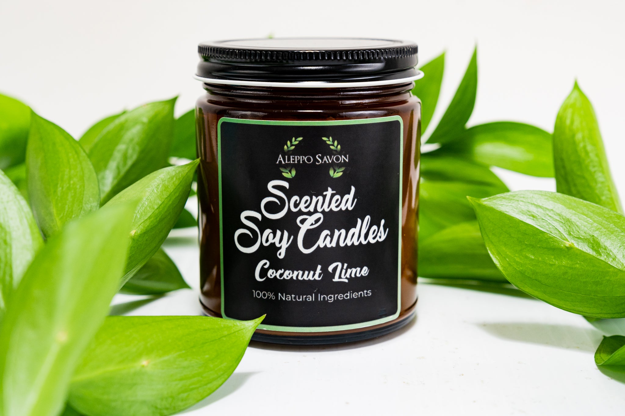 Scented Soy Candle - Coconut Lime
