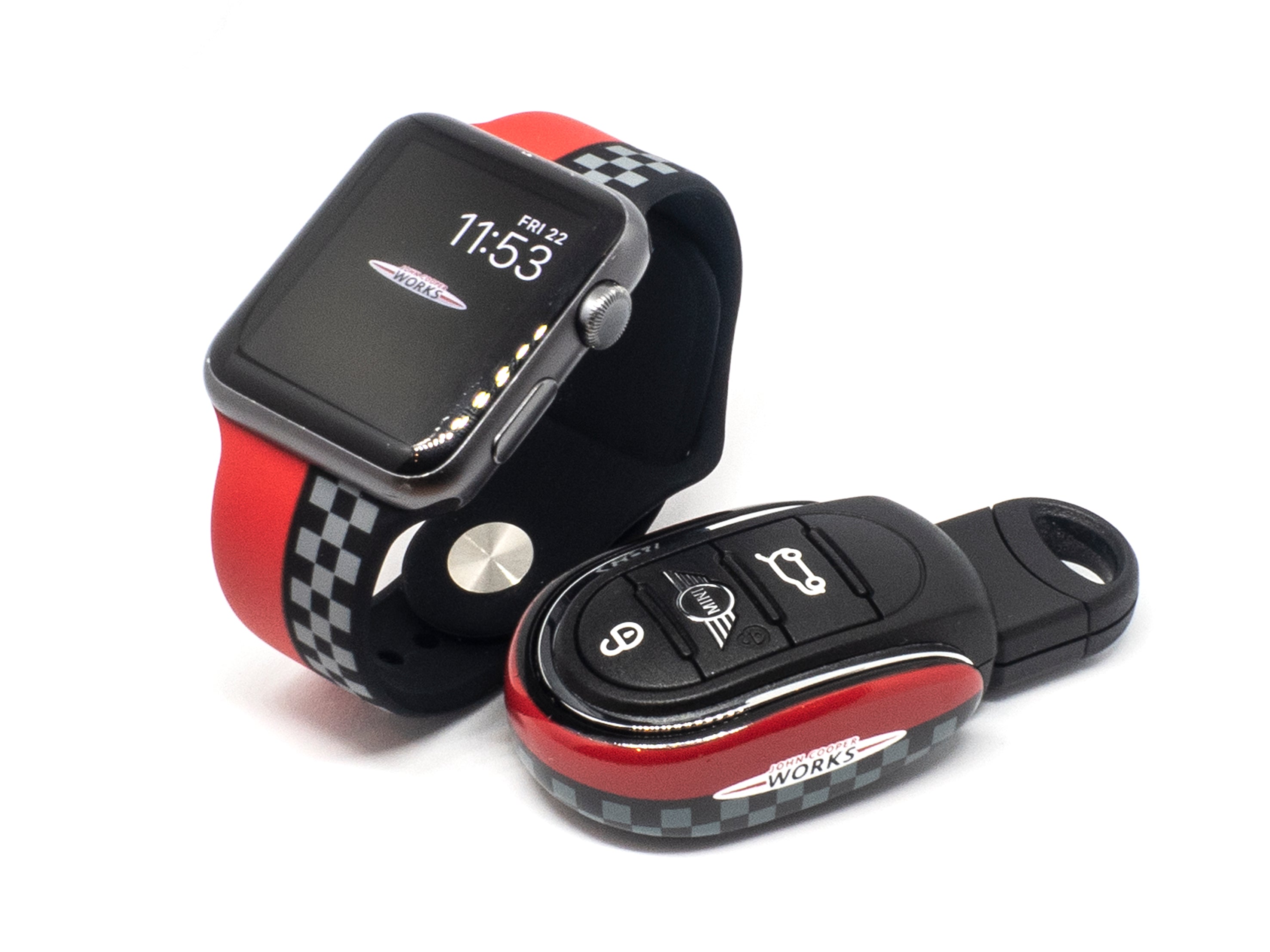 🏁 John Cooper Works Racing Apple Watch Strap