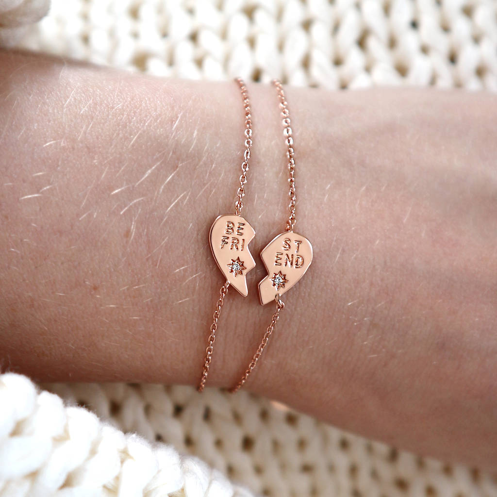 'Best Friends' Set of Two Bracelets