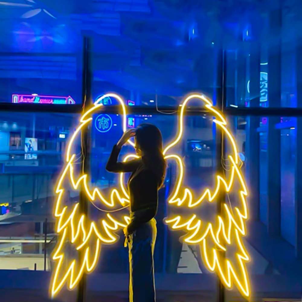 Angel Wings Neon Sign