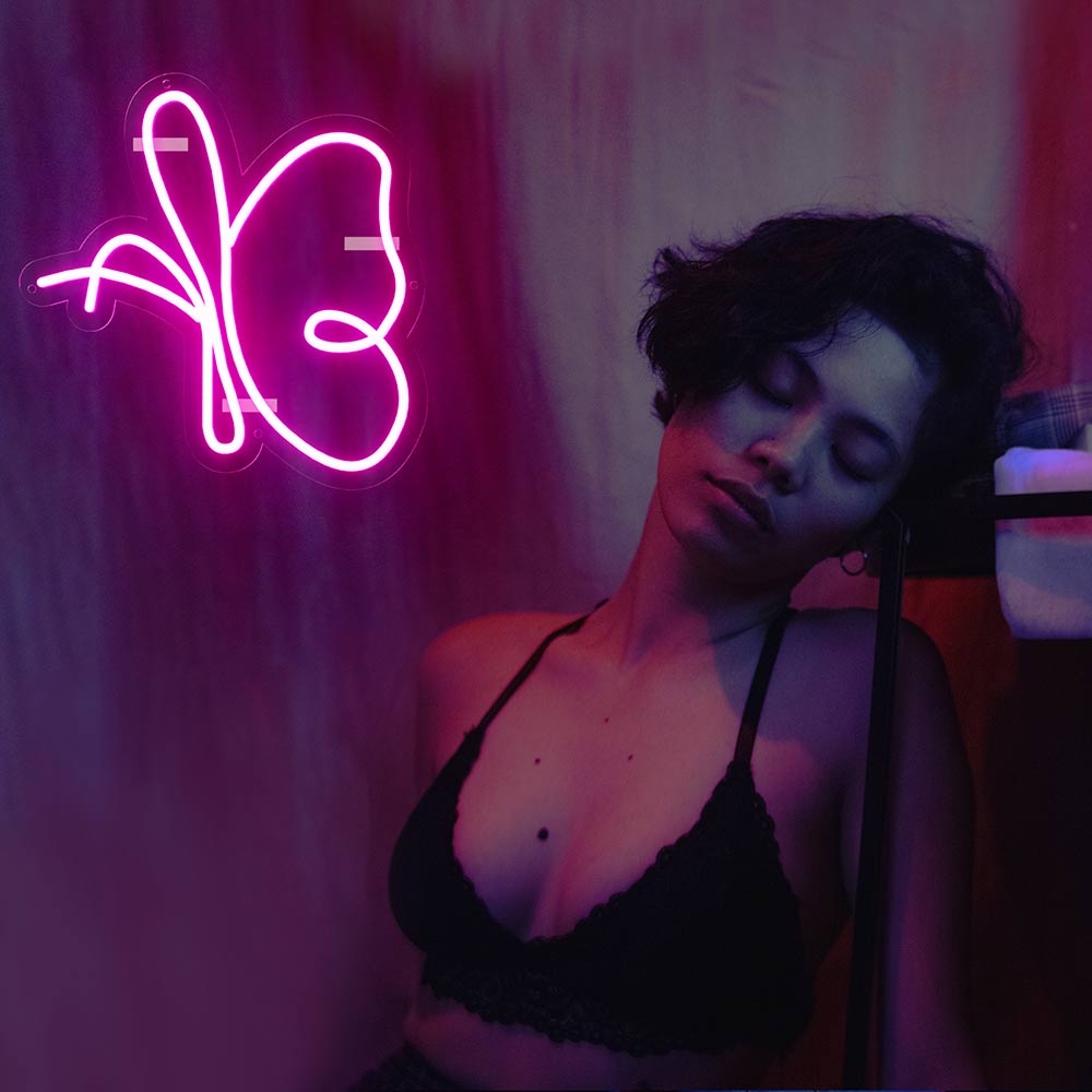 Butterfly Neon Sign