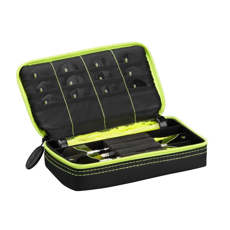 Casemaster Plazma Dart Case Black with Yellow Trim