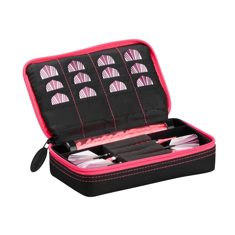 Casemaster Plazma Dart Case Black with Pink Trim