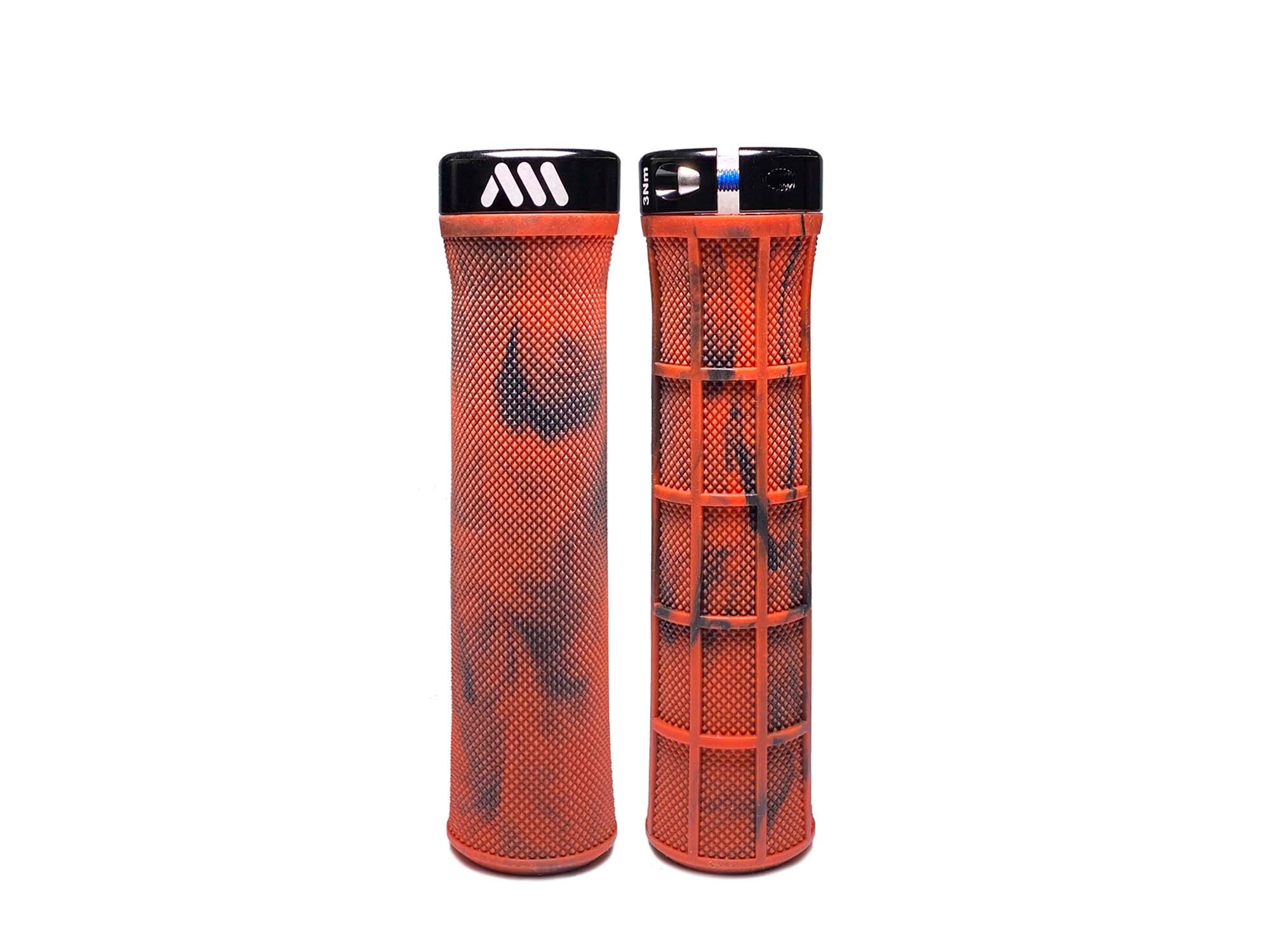 AMS Berm grips. Red Camo