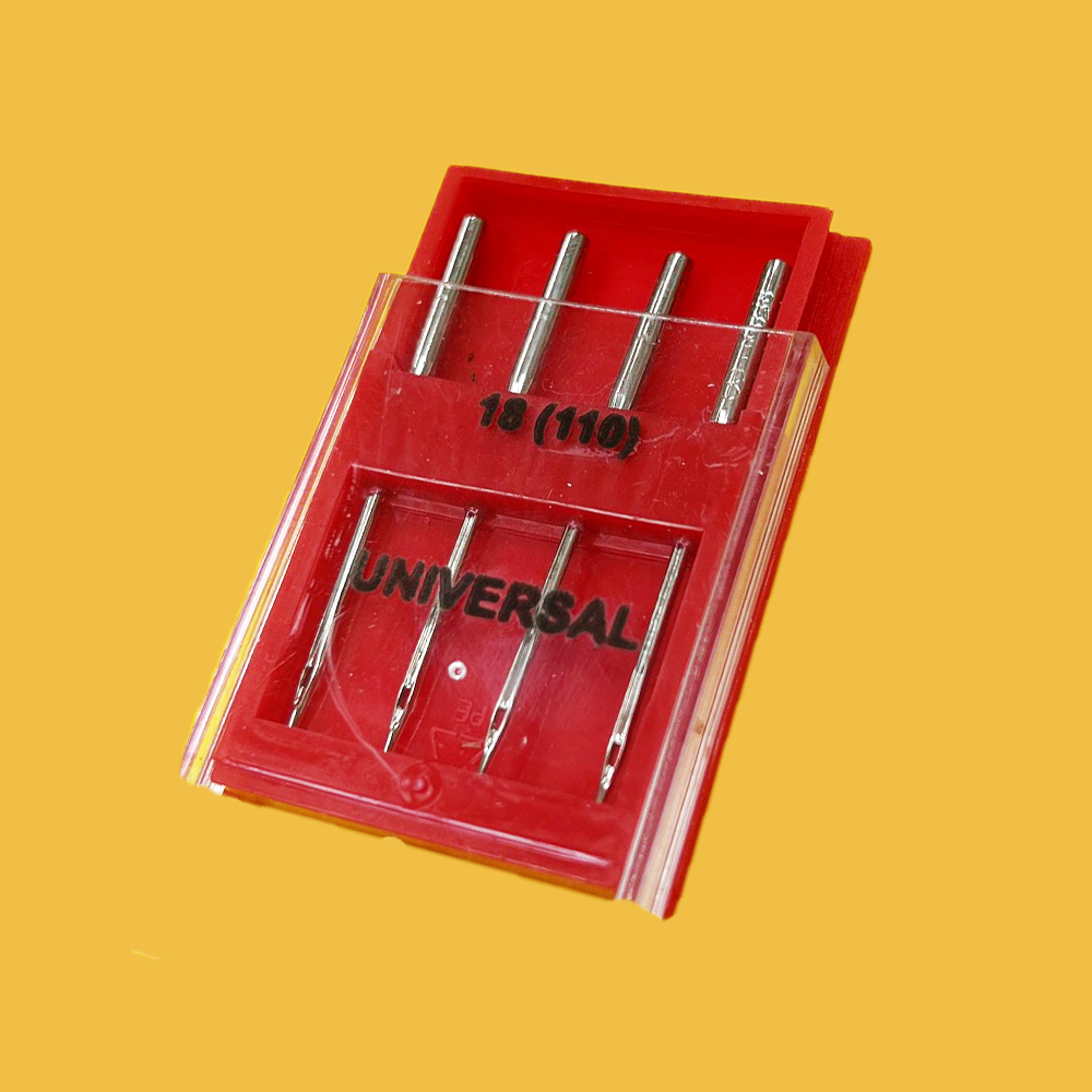 Agujas Universales para telas muy gruesas y pespunte de adorno, tamaño 18 / Dritz