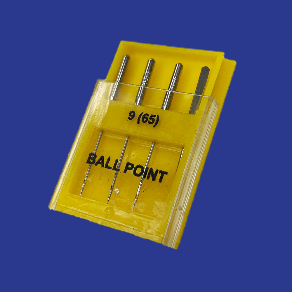 Agujas con Punta Redonda para telas elásticas y tejidos de punto, tamaño 9 / Dritz