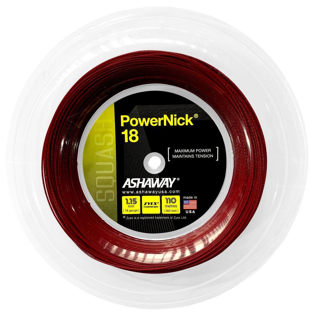 Ashaway PowerNick 18 Squash String 110m Reel
