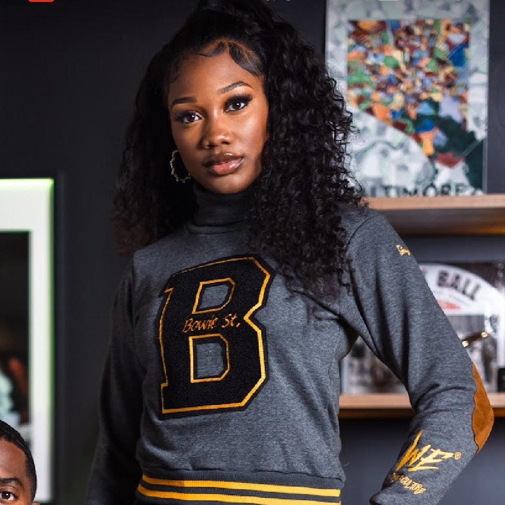 BOWIE ST. UNIVERSITY SCHOOL DAZE TURTLENECK (GREY EDITION)