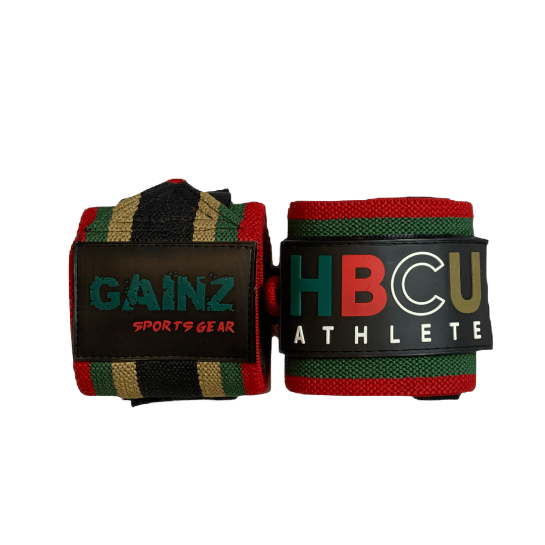 HBCU Athlete Wrist Wraps 18" (USPA Approved)