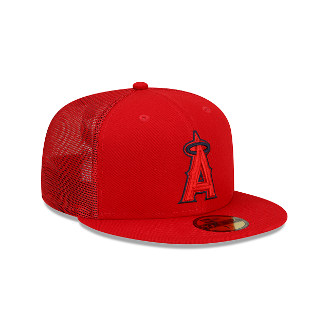 BP Angels New Era 59FIFTY Red Trucker Hat