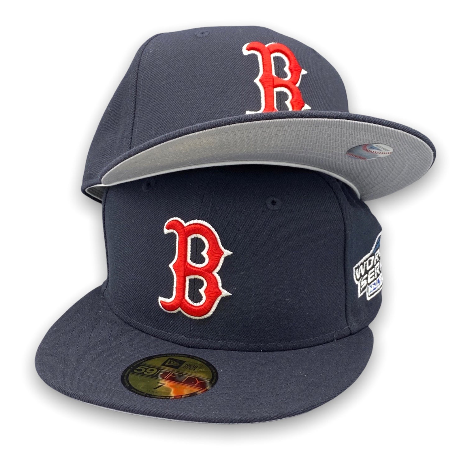 Boston Red Sox 2004 World Series New Era 59FIFTY Navy Blue Hat