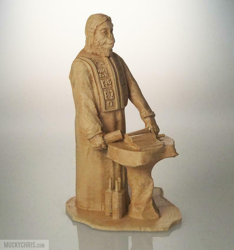 Apes | Lawgiver Statue | Antiqued Desert Sand