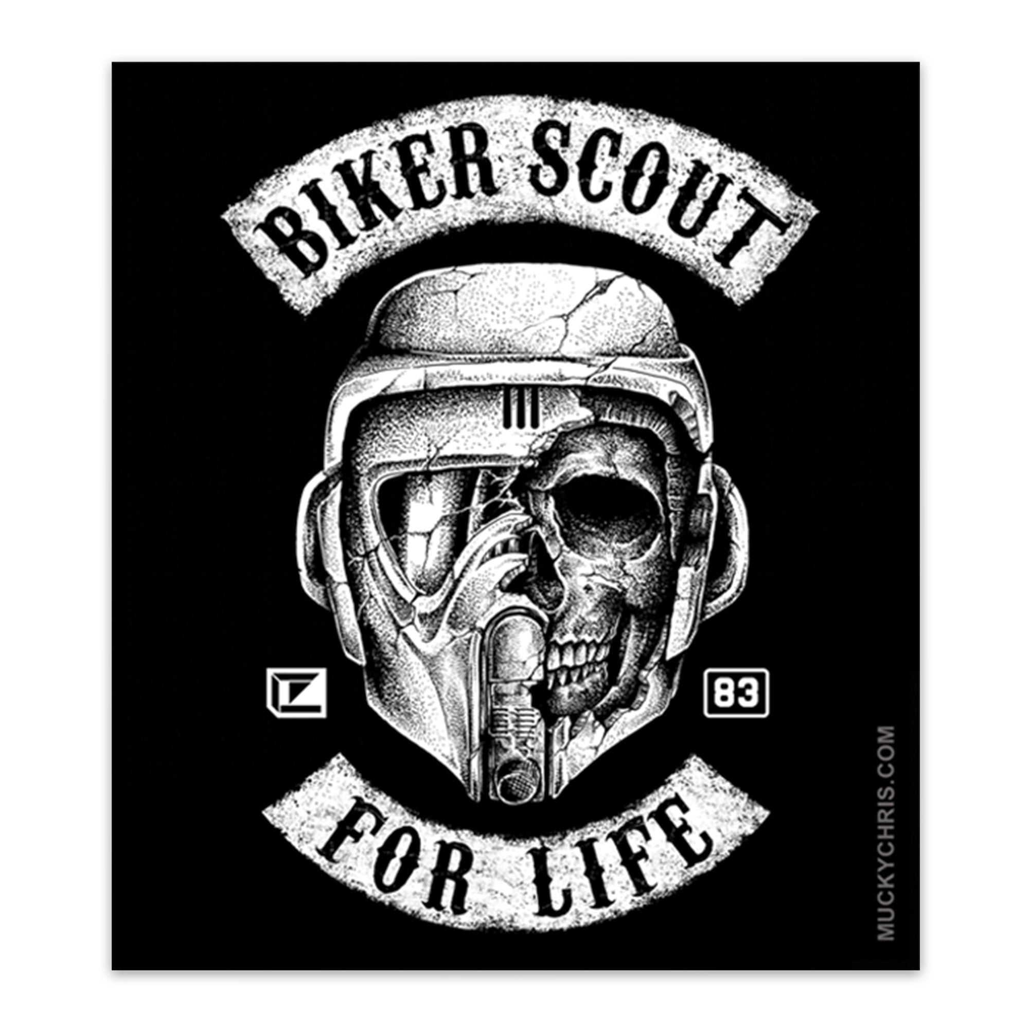 Biker Scout for Life | Sticker