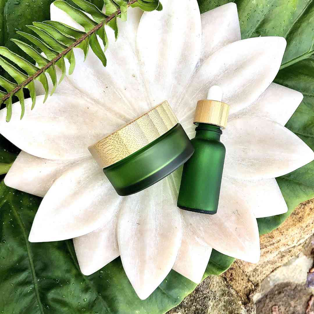 Reusable Cosmetic Set -Jar+Dropper