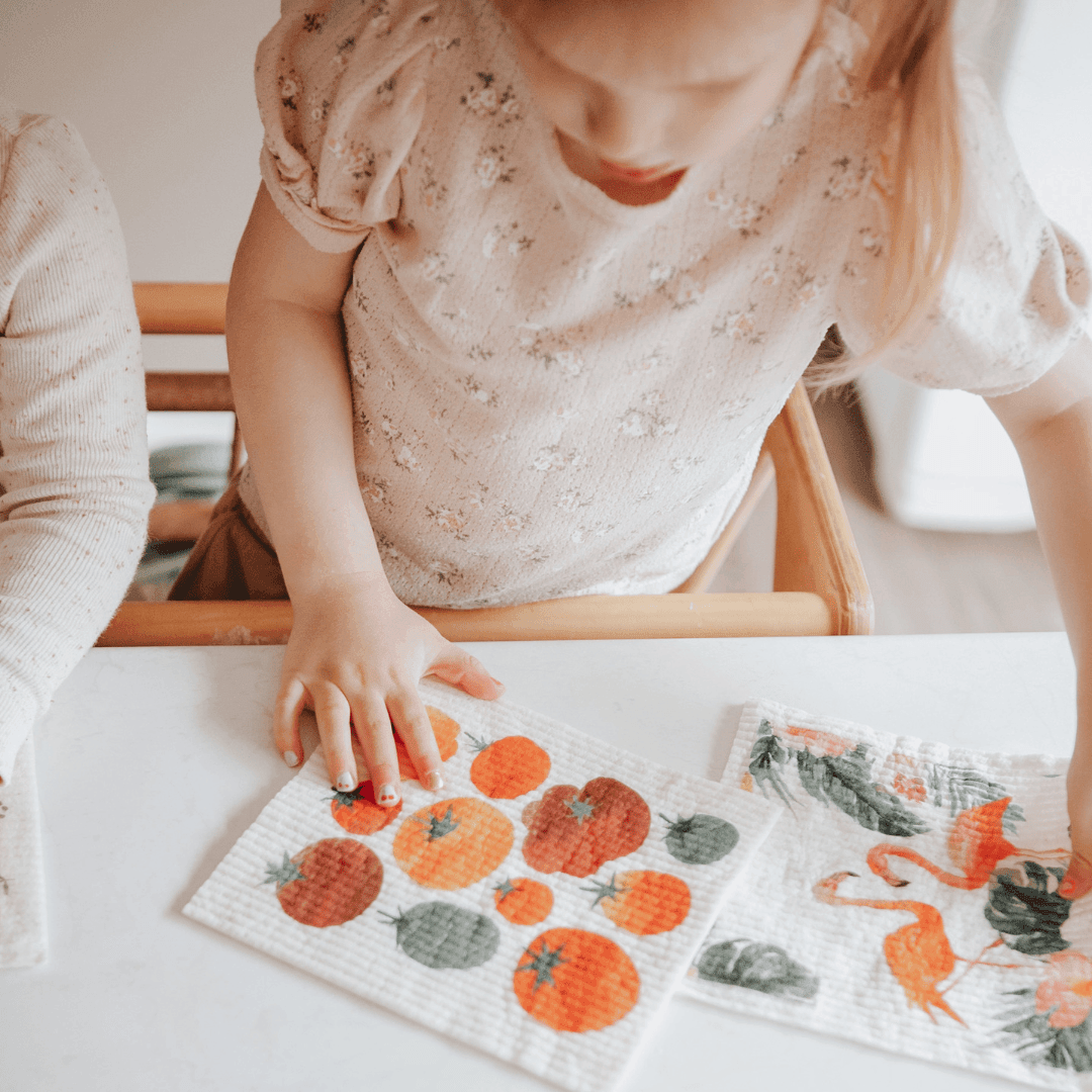 Single- Washable Swedish Dish cloths
