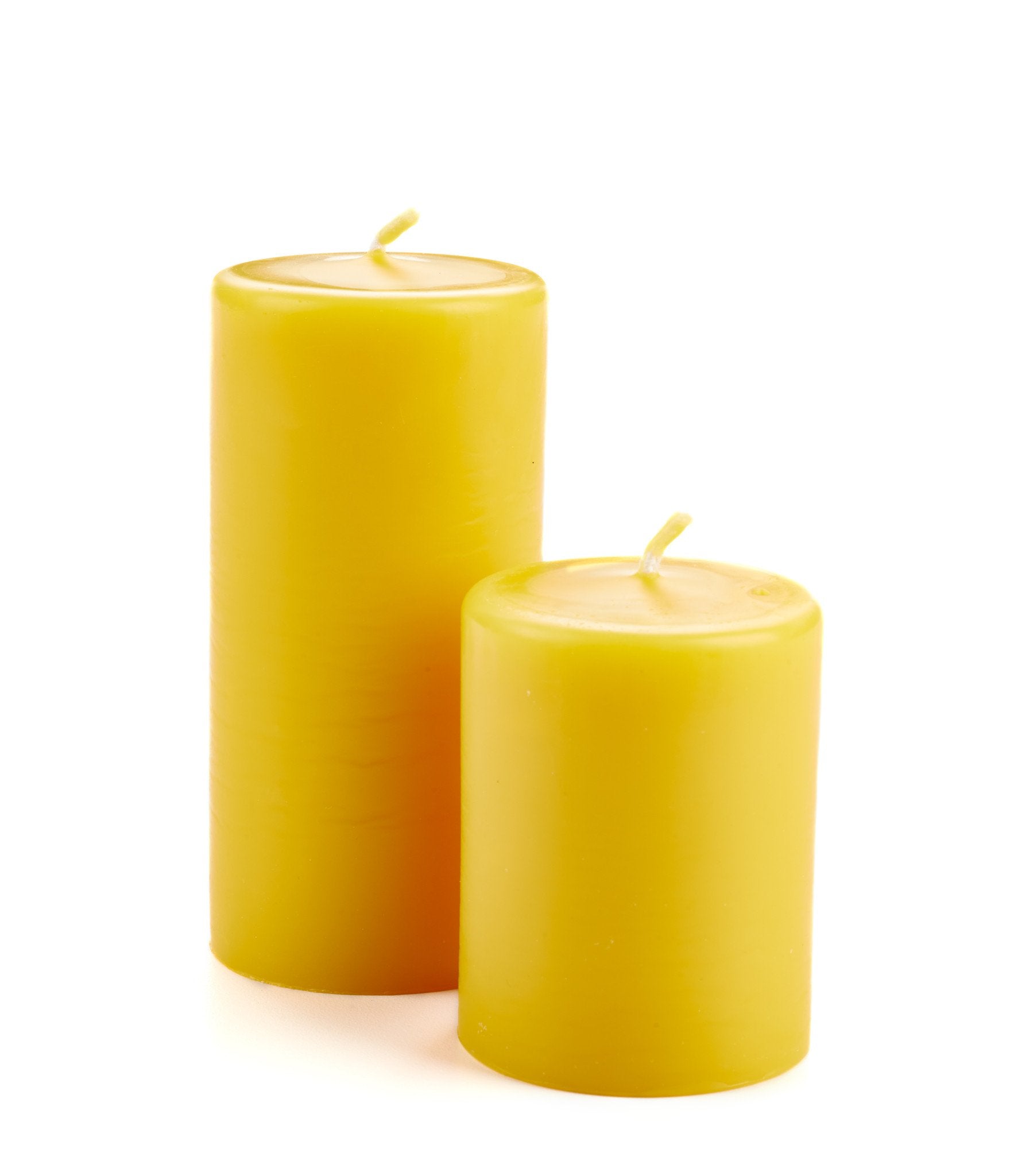 100% Beeswax Candle 2" Pillar