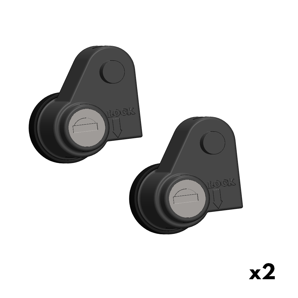CRC Mounts Replacement Lock Bodies (Set Of Two)